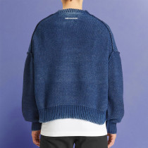 Custom Men's Digital Print Pullovers | Jacquard Pattern Sweater | Streetwear Manufacturer