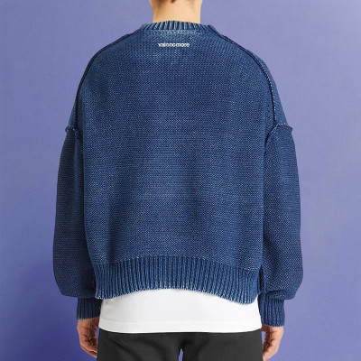 Custom Men's Digital Print Pullovers | Jacquard Pattern Sweater | Streetwear Manufacturer