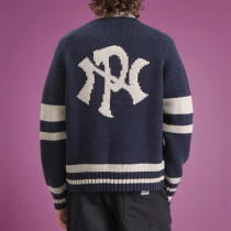 Custom Double Zipper Knitted Sweater | Wool Embroidered Print Logo | Unisex Sweater Manufacturer