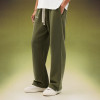 OEM High Quality Pants | Custom Fashion Printed Logo | Solid Color Straight Leg Pants