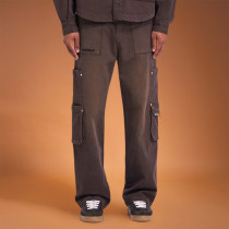 Custom High Street Detachable Cargo Pants | Casual straight leg pants | Streetwear Pant Supplier