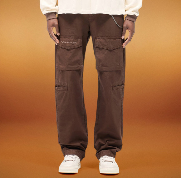 Custom men Khaki cargo pants | outdoor track jogging sports pants | Streetwear Supplier