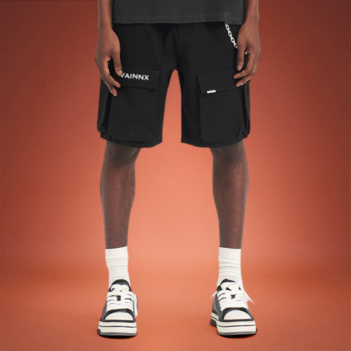 Custom Nylon Streetwear Shorts | Relaxed Casual Fashion Style | Streetwear Supplier
