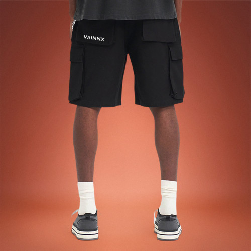 Custom Nylon Streetwear Shorts | Relaxed Casual Fashion Style | Streetwear Supplier