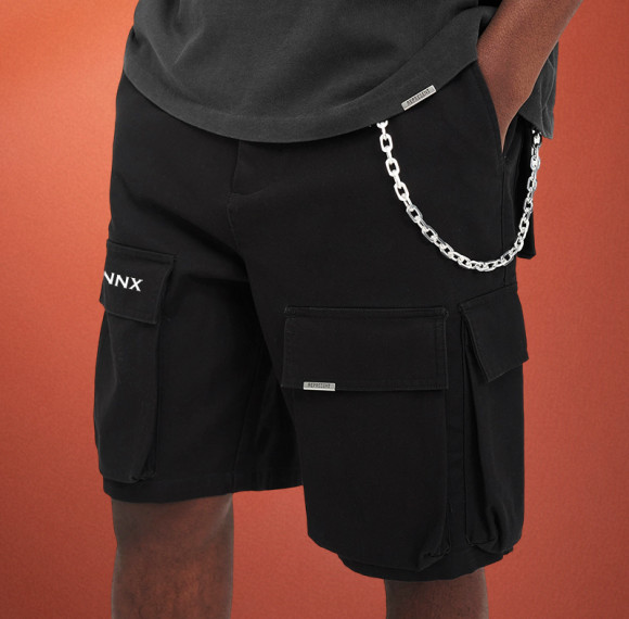 Custom Nylon Streetwear Shorts | Relaxed Casual Fashion Style | Streetwear Supplier