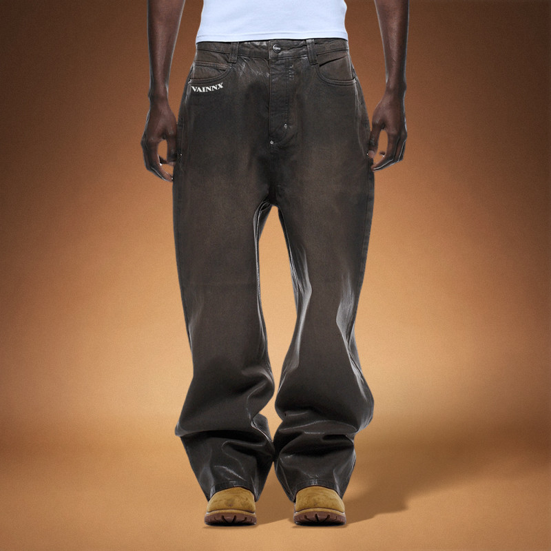 Baggy Wide-leg Pants