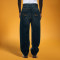 Custom Men's Casual Jeans | Acid Wash Sun Faded Pants | Baggy Casual Vintage Denim