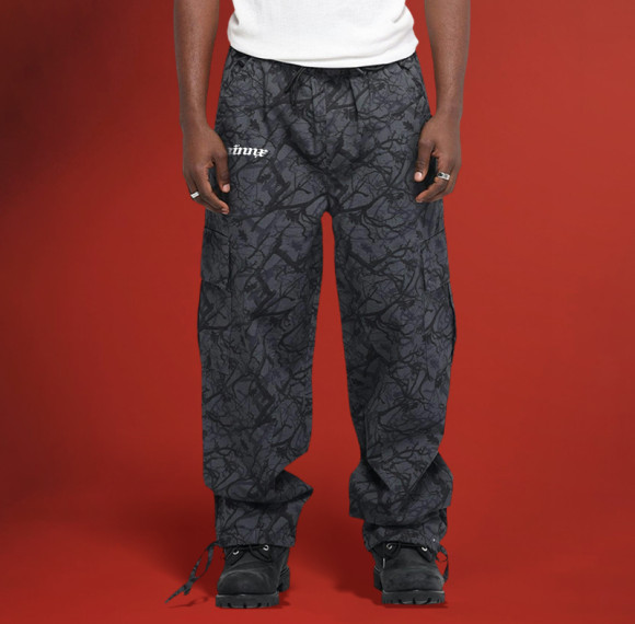Custom Quick Dry Breathable Trousers | 100% Polyester Drawstring Camo Pants | Baggy Wide-leg Pants