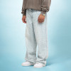 Custom Full Rhinestones Wide Leg Jeans | Washable Sequin Bling | Casual Straight Pants