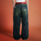 Custom Twill Jeans | Baggy Stacked Flared Pants | Wash Faded Jeans manufacturer