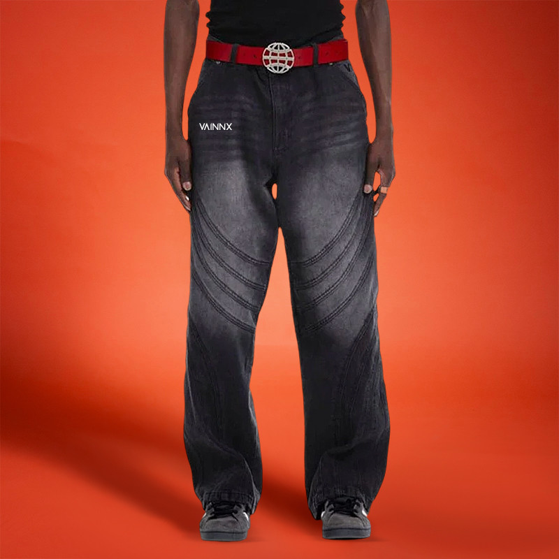Wash Faded Jeans