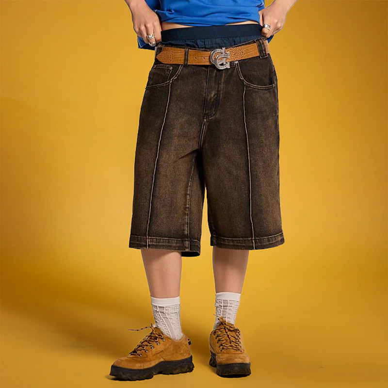 Man Denim Shorts
