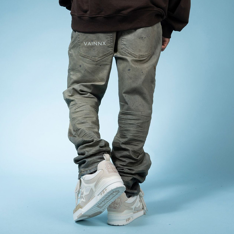 Acid Wash Vintage Pants