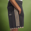Custom Knit Mesh Sports Shorts | Breathable Striped Gym short | Men's Running Shorts