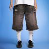 Custom Men's Denim Shorts | Wash Vintage Embroidered Print Logo | Streetwear Factory