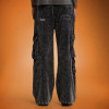 Custom Baggy Cargo Jeans | Utility Pocket Straight Leg Pants | Streetwear Pants Manufacturer