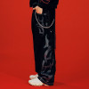 Custom High Waists Breathable Jeans | Screen Print Baggy Trouses | Fashion Pants Supplier