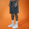 Custom Blank Plain Sports Shorts | Summer Wash Denim Shorts | Breathable Striped Gym Shorts