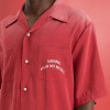 Custom Men's Short Sleeved Shirt | DTG Print Gradient Color Shirt | Fashion Shirt Supplier