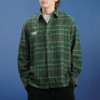 Custom Striped Plaid Shirt |  Baggy Shoulder Fashion Streetwear | Long Sleeved Lapel Shirt