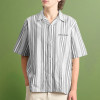 Custom Digital Print Shirt | Boxy Cuban Collar Short Sleeved Shirt | Fashion Streetwear Supplier