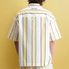 Custom Vertical Stripe Shirt | 100% Cotton Stitched Print Short Sleeves Shirt