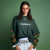 Custom Unisex Long Sleeve T-shirt | 100% Cotton Digital Print Double Sleeve | T-shirt Supplier