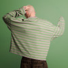 Custom Striped Long Sleeved T-shirt | Patch Stitched Embroidered Logo | Streetwear Factory