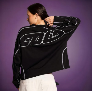 Custom Reflective Long Sleeved T-shirt | Knitted Stripe Sublimation Jersey | T-shirt Supplier