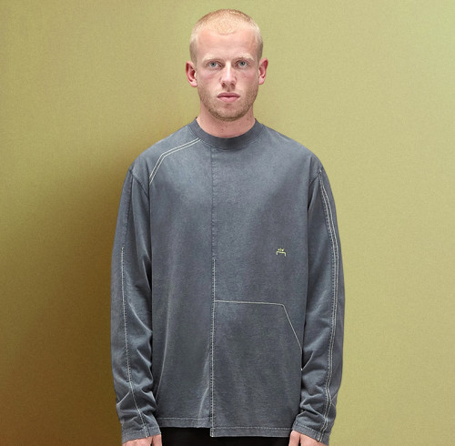 Custom Oversize Plain Blank T-shirt | 100% Cotton Crew Neck Long Sleeve Stitched Streetwear