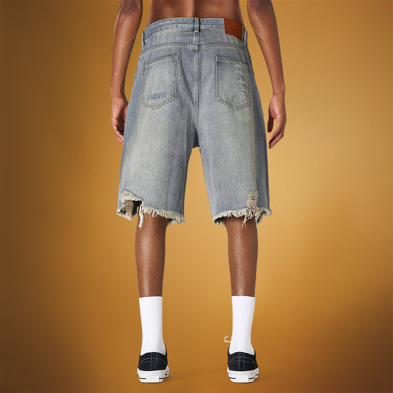 Custom Rhinestone Shorts 