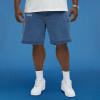 Custom Print Graphic Denim Shorts | Men's Summer Baggy Vintage Wash Shorts | Street Fashion