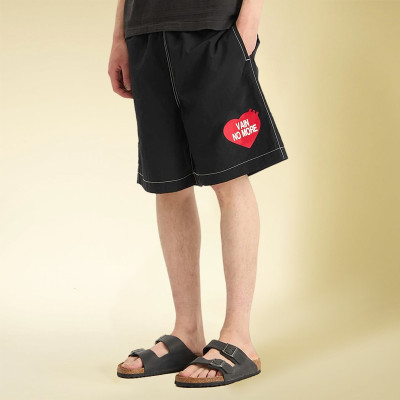 Custom 100% Cotton Summer Shorts | Embroidered Logo Pure Color Heavyweight | Streetwear Manufacturer