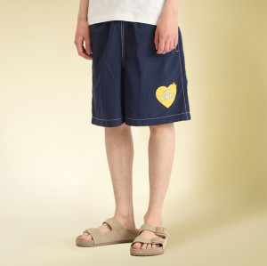 Custom 100% Cotton Summer Shorts | Embroidered Logo Pure Color Heavyweight | Streetwear Manufacturer