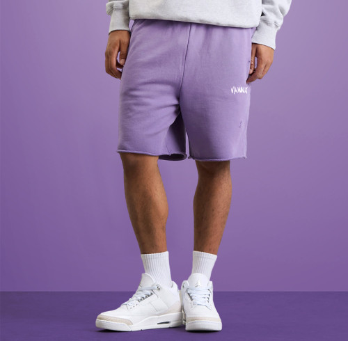 Custom Men's Summer Sweat Shorts | 100% Cotton Baggy Breathable Casual Shorts | Streetwear Supplier