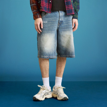 Custom 100% Cotton Summer Shorts | Embroidered Logo Pure Color Heavyweight | Streetwear Manufacturer