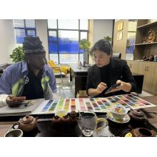 Streetwear Brand Founder Visits Our Company for 2026 SS Order Details