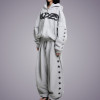 Custom Fleece French Terry Loose Fitting Sweatsuits | Custom Logo Streetwear Apparel Manufacturers | OEM ODM Streetwear Clothing Manufacturers