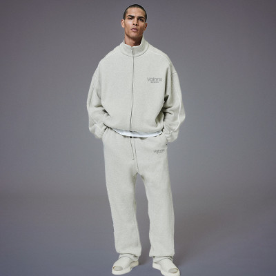 Custom Zip Up Logo Sweatsuits | Mens Designer Tracksuits | Streetwear Clothing Manufacturer