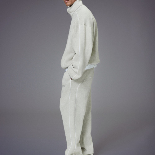 Custom Zip Up Logo Sweatsuits | Mens Designer Tracksuits | Streetwear Clothing Manufacturer