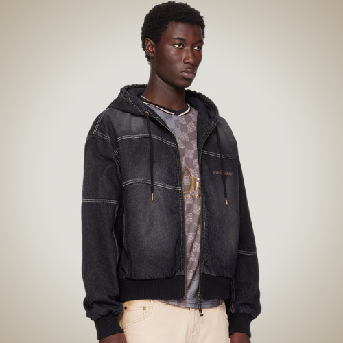 Cotton Logo Full Zip Hoodies | Design Your Hoodie| High Quality Custom Streetwear Manufacturer