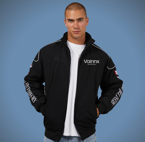 Custom Print Logo Motorcycle Jacket | Racing Jacket | Custom Branded Jackets