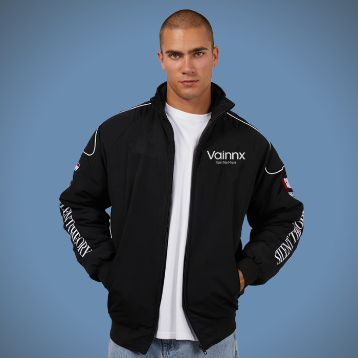 Custom Print Logo Motorcycle Jacket | Racing Jacket | Custom Branded Jackets