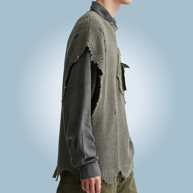 Stand-up Collar Sweater