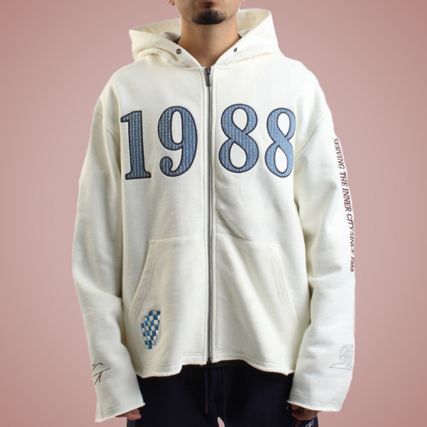 Custom High Quality Zip Hoodie |Drop Shoulder Heavyweight Raw Hem Hoodie | Streetwear Hoodie Supplier