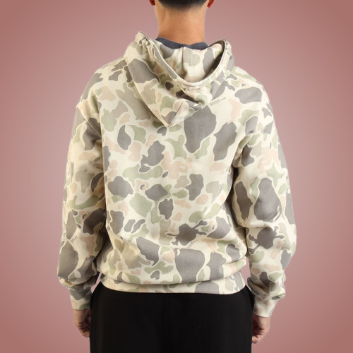 Custom 100% Cotton Hoodie | Vintage Zip-up Hoodie | Streetwear Hoodie Manufacturer | Camouflage Hoodie