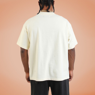 Custom Print Logo T shirt | Custom T shirt Manufacturer | Oversize Drop Shoulder T shirt