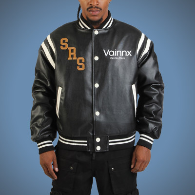 Custom Varsity Jacket | Embroidery Logo Leather Jacket | Men's Print Bomber Jacket | High Quality Jacket Manufacturer