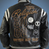 Custom Varsity Jacket | Embroidery Logo Leather Jacket | Men's Print Bomber Jacket | High Quality Jacket Manufacturer