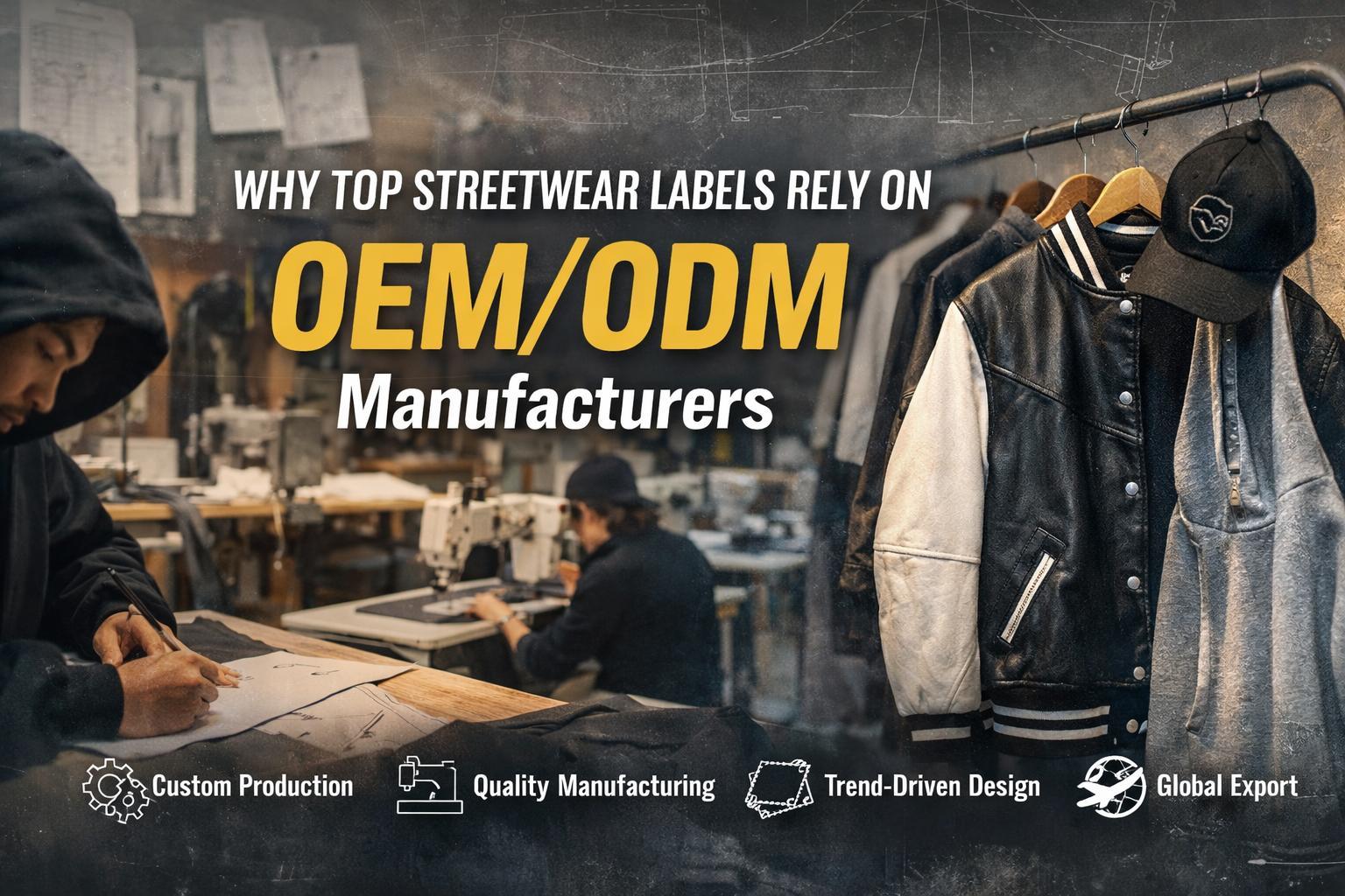 Why Top Streetwear Labels Rely on OEM/ODM Manufacturers